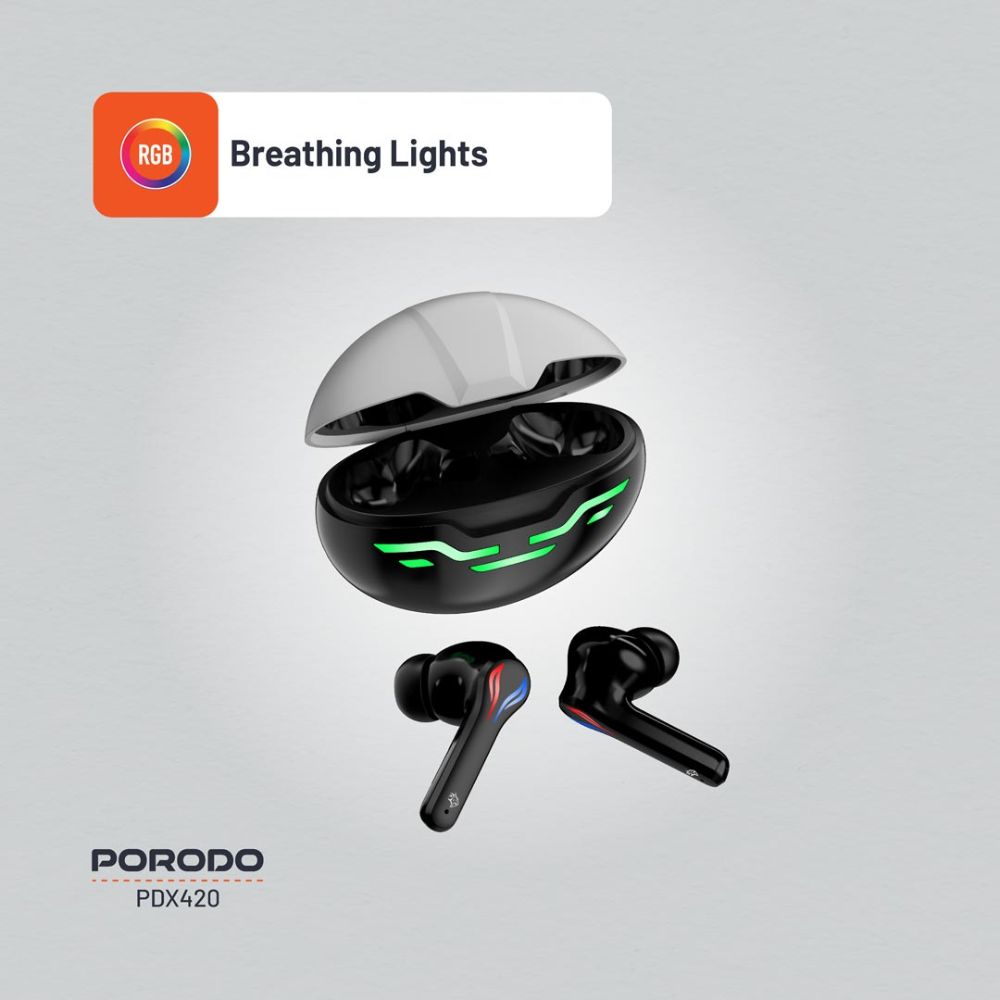 Porodo PDX420 Gaming Ultra Low-Latency Earbuds