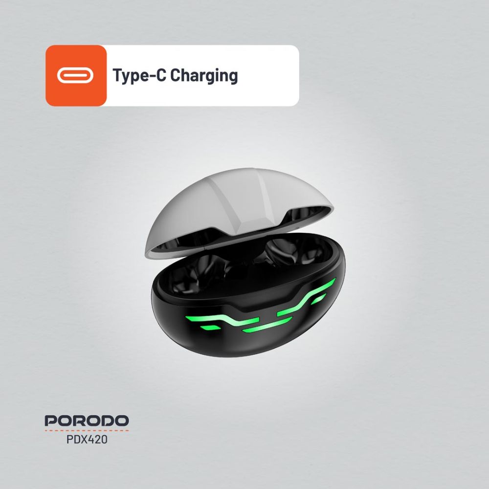 Porodo PDX420 Gaming Ultra Low-Latency Earbuds