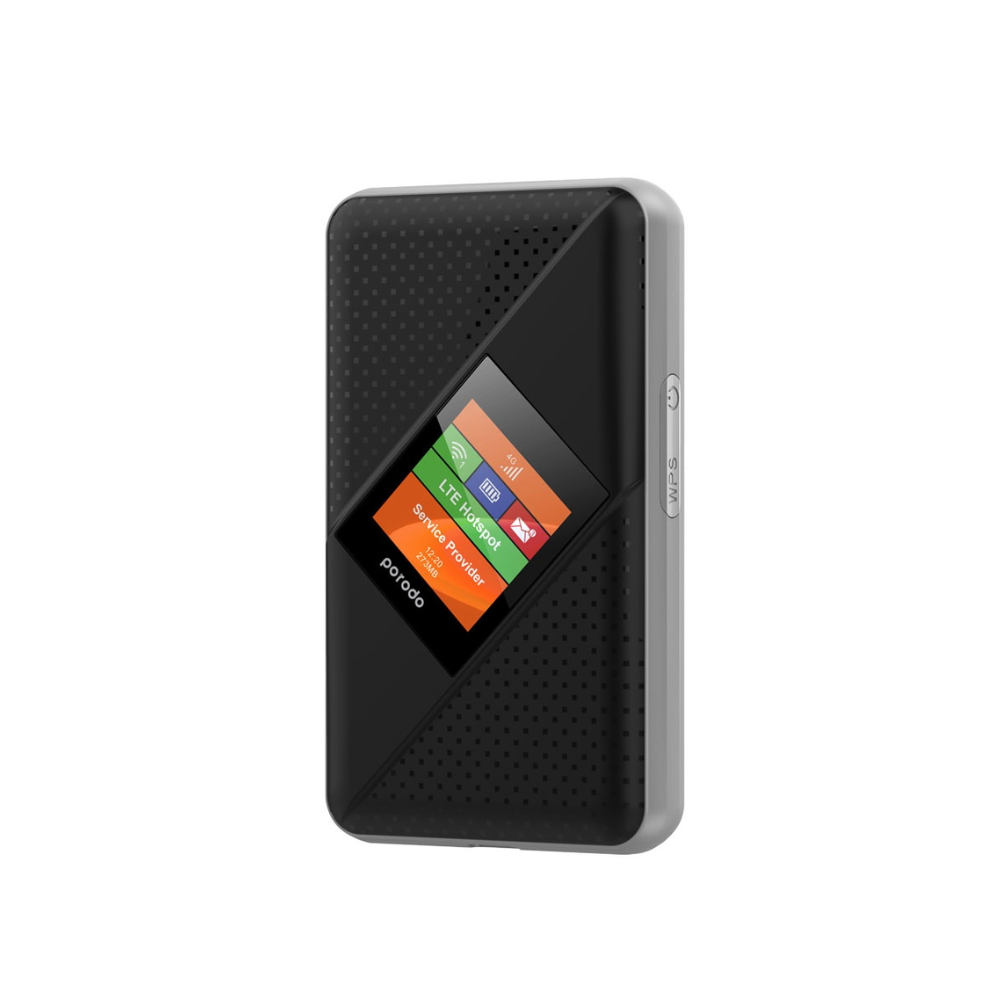 Porodo Portable Router MiFi 3G/4G CAT4 V2 – Black