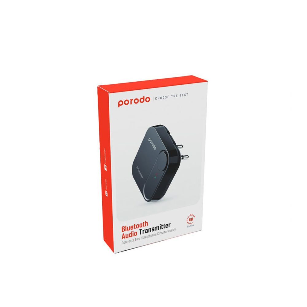 Porodo Wireless Bluetooth Audio Transmitter dual 3.5mm
