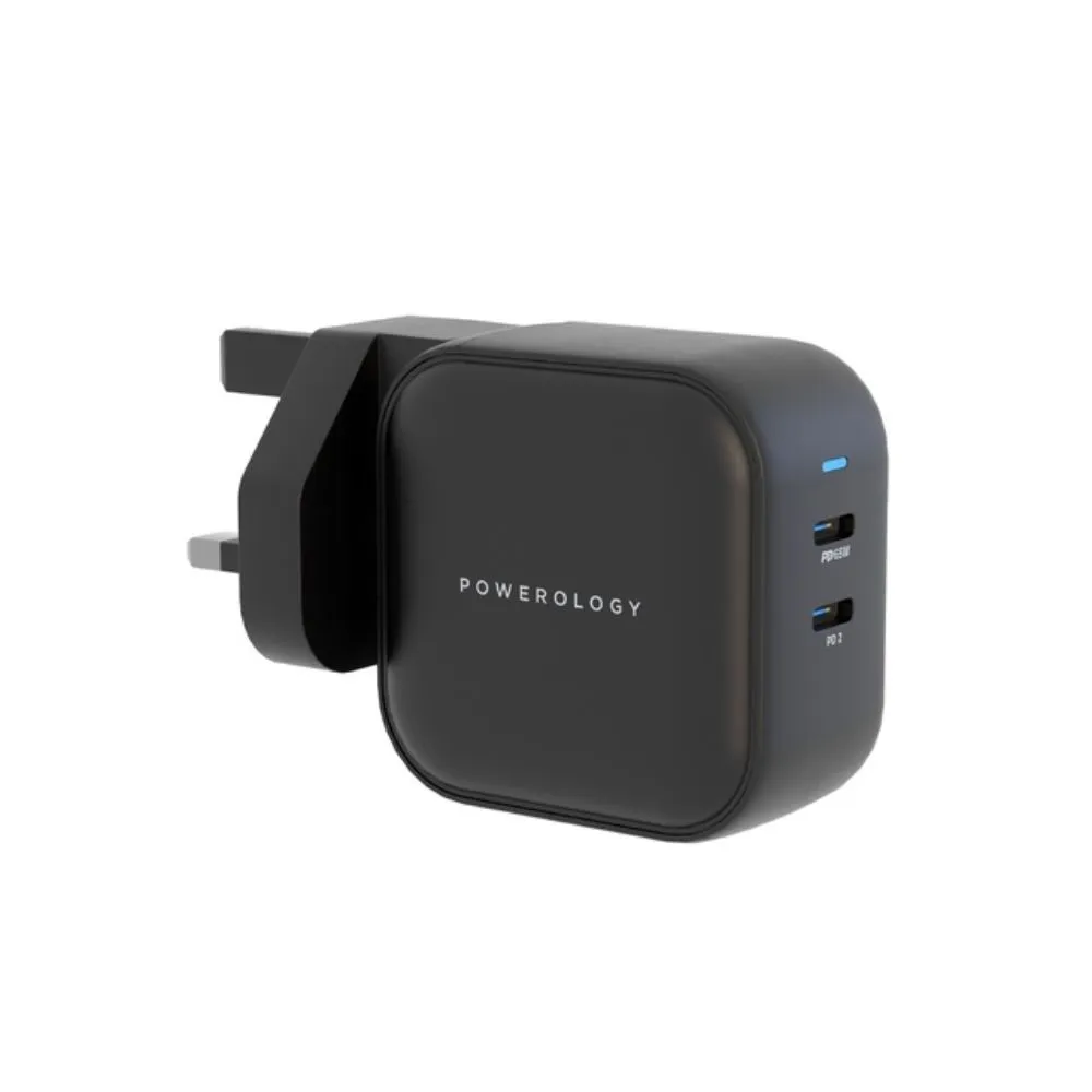 Powerology Dual Port World Travel Kit 65w Charging Adapter
