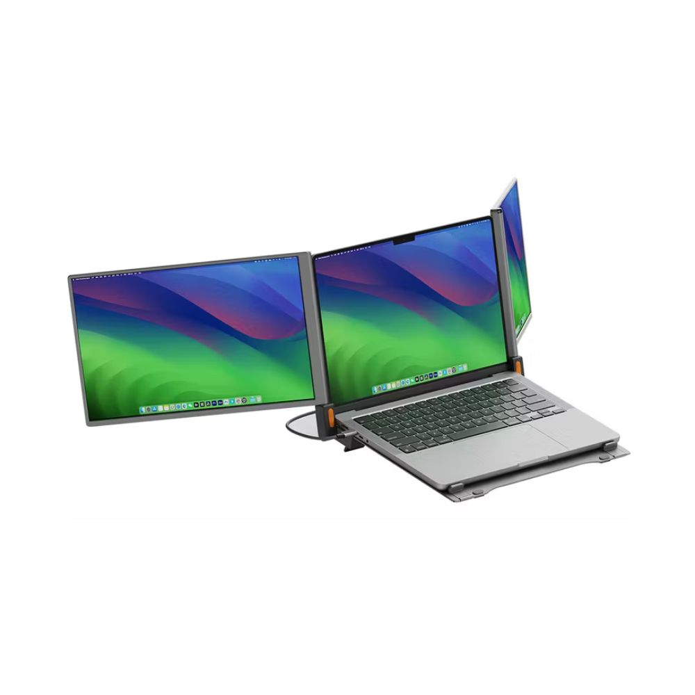 Powerology Dual Portable Docking 14″ FHD - Business Monitor