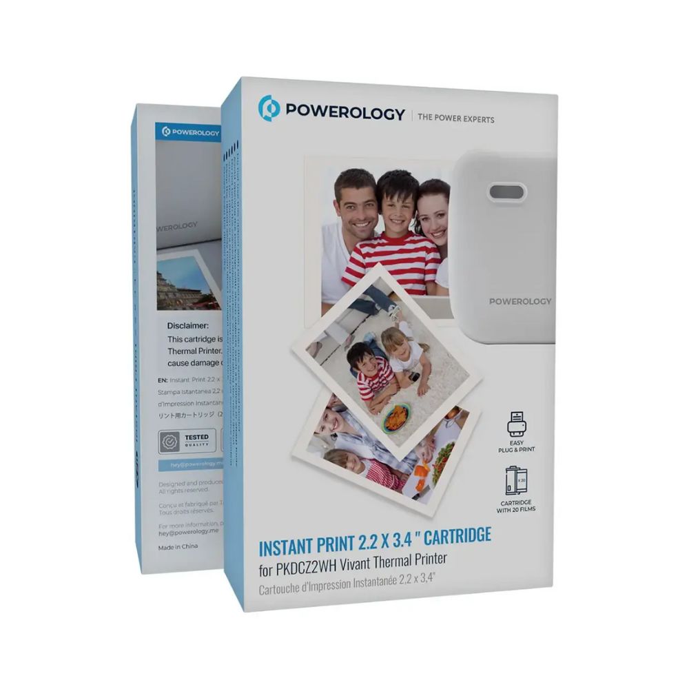 Powerology Instant Print 2.2×3.4″ Cartridge