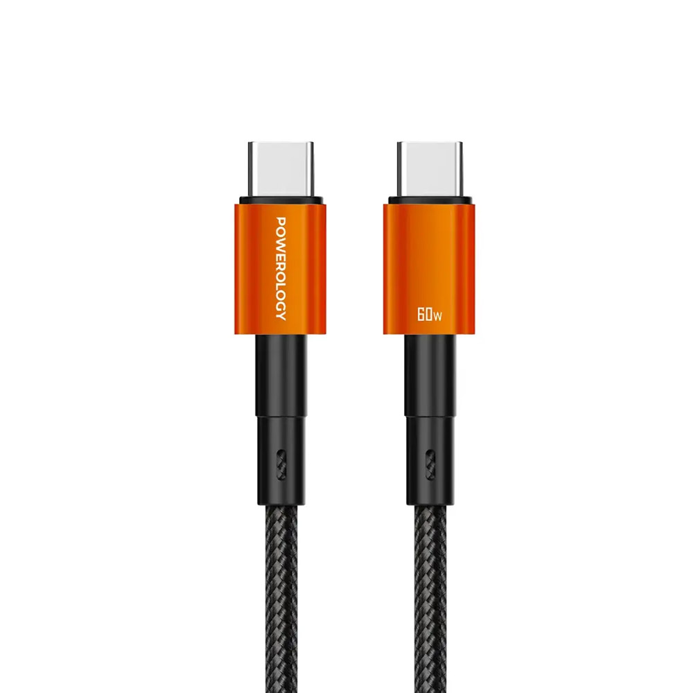 Powerology Nirvano 5-In-1 Power Travel Kit – Black/Orange