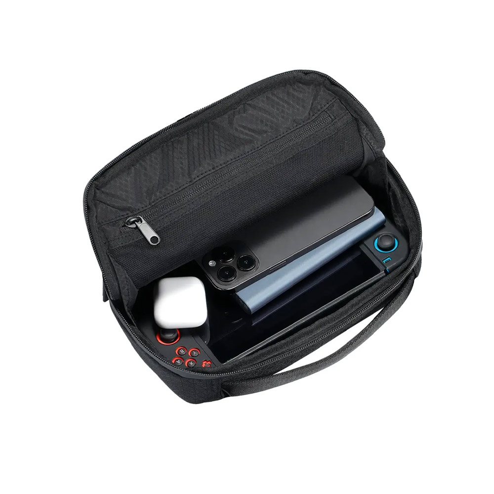 Powerology Nirvano 5-In-1 Power Travel Kit – Black/Orange