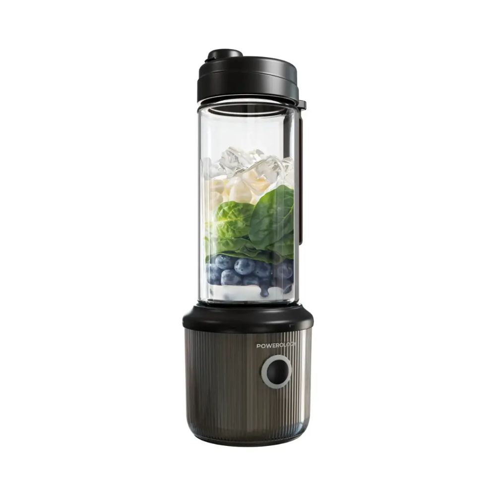 Powerology Press and Refresh Portable Blender (450mL / 126W High-Powered Motor)