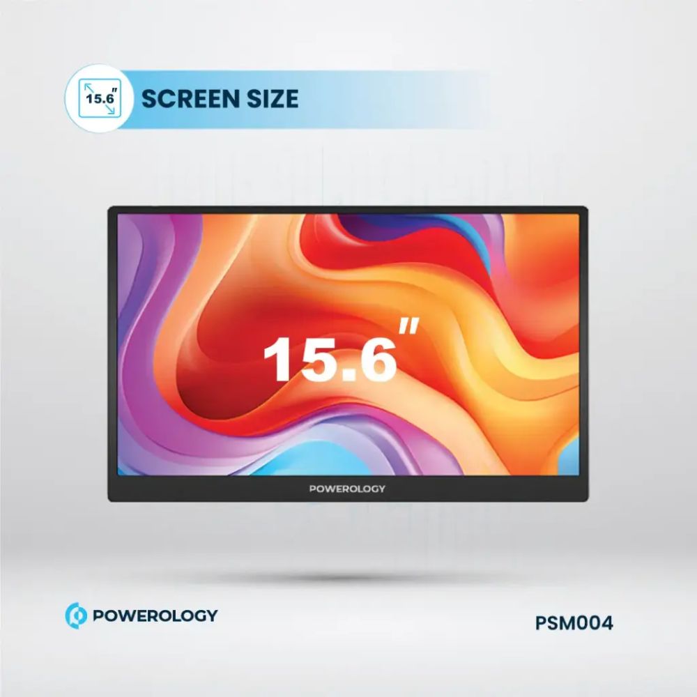 Powerology Ultra-Slim Portable Monitor 144Hz - 15.6″