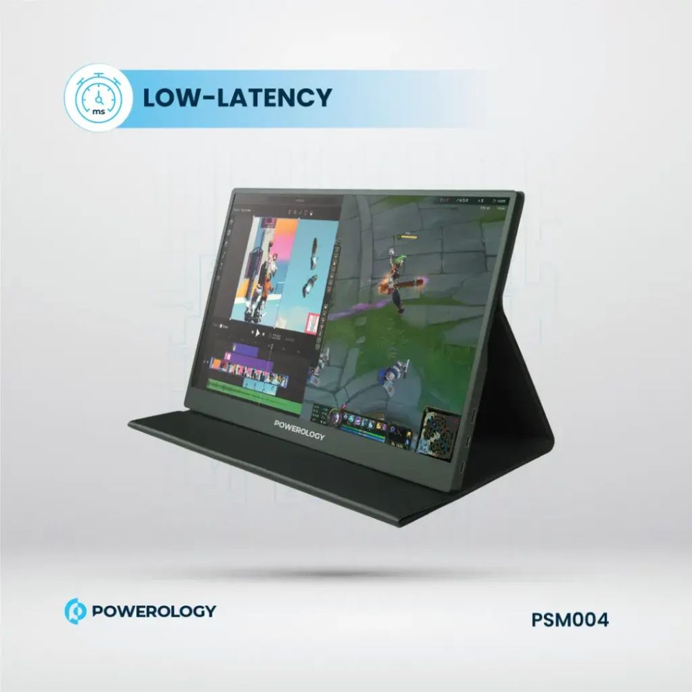 Powerology Ultra-Slim Portable Monitor 144Hz – 15.6″