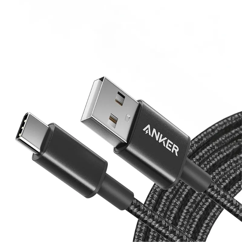 Premium Nylon USB-A to USB-C Cable (1.8m)