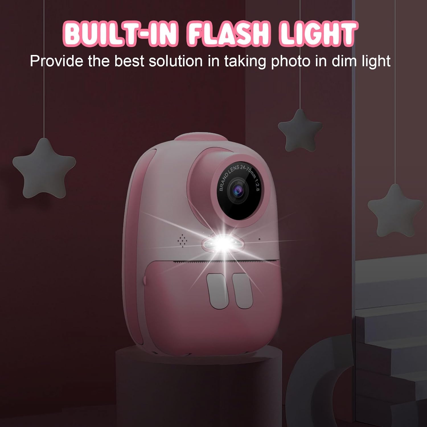 Print Camera D10 HD 1080P Instant Camera for Kids