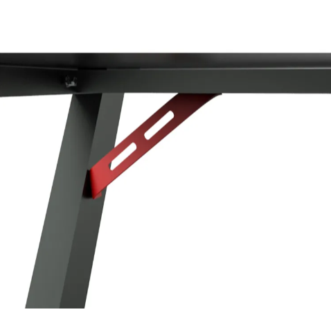 Pro Gaming Desk 120CM, RGB, Carbon Fiber Black