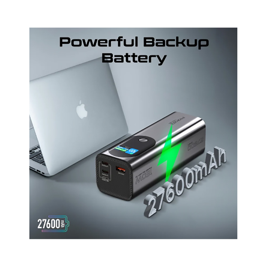 Promate Titan 160 Ultra-Compact 160W 27600mAh Power Bank