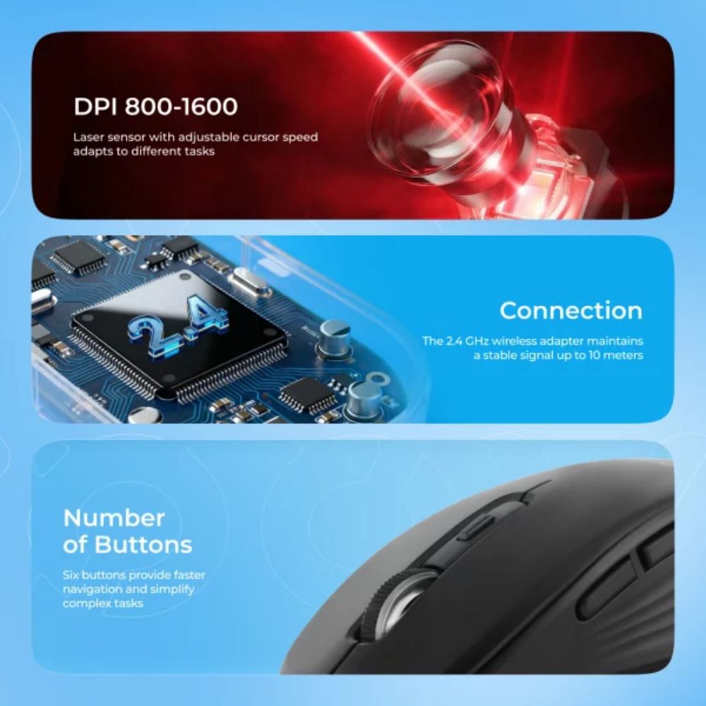 Proove Click Wireless Mouse