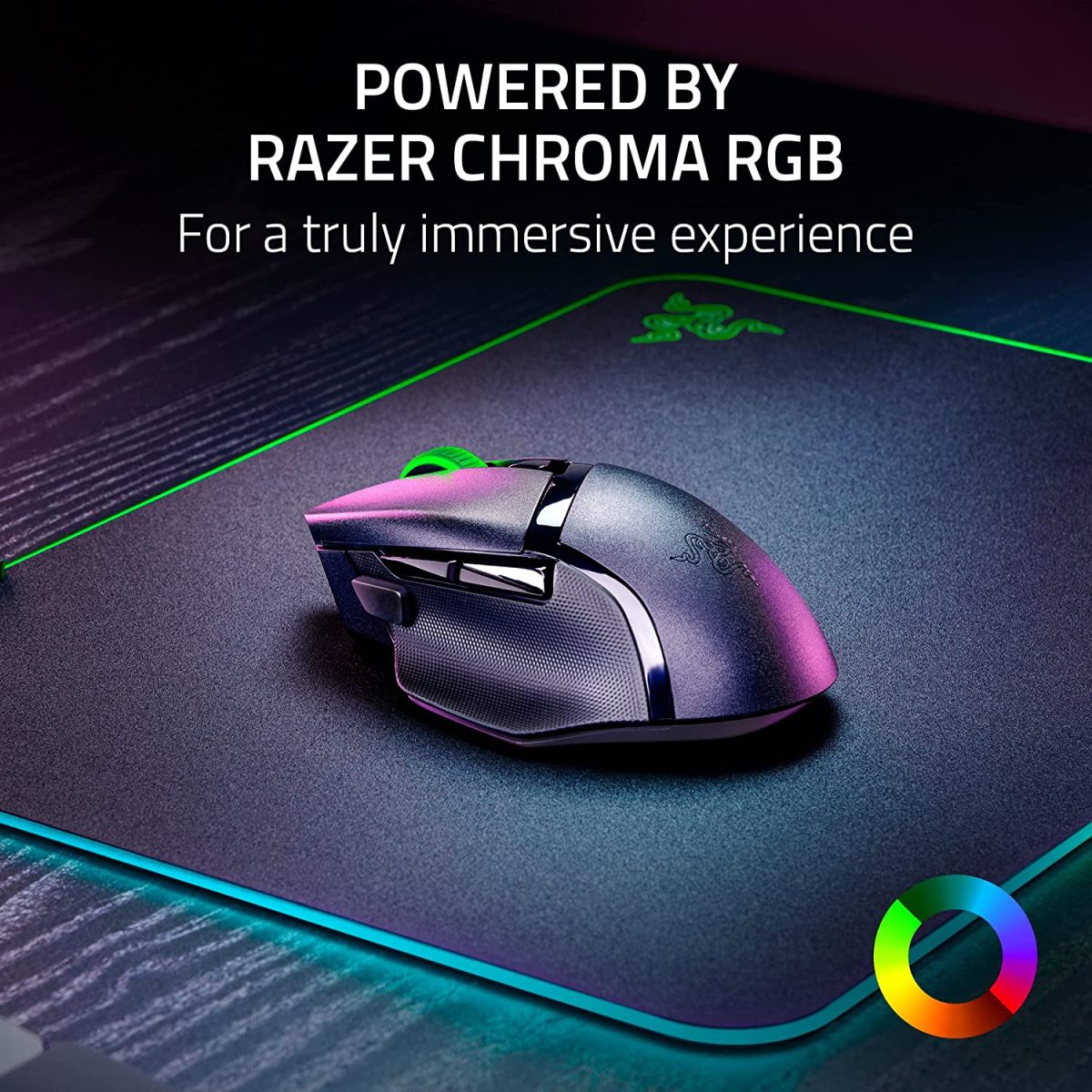 Razer Basilisk V3 X HyperSpeed – Customizable Wireless Gaming Mouse