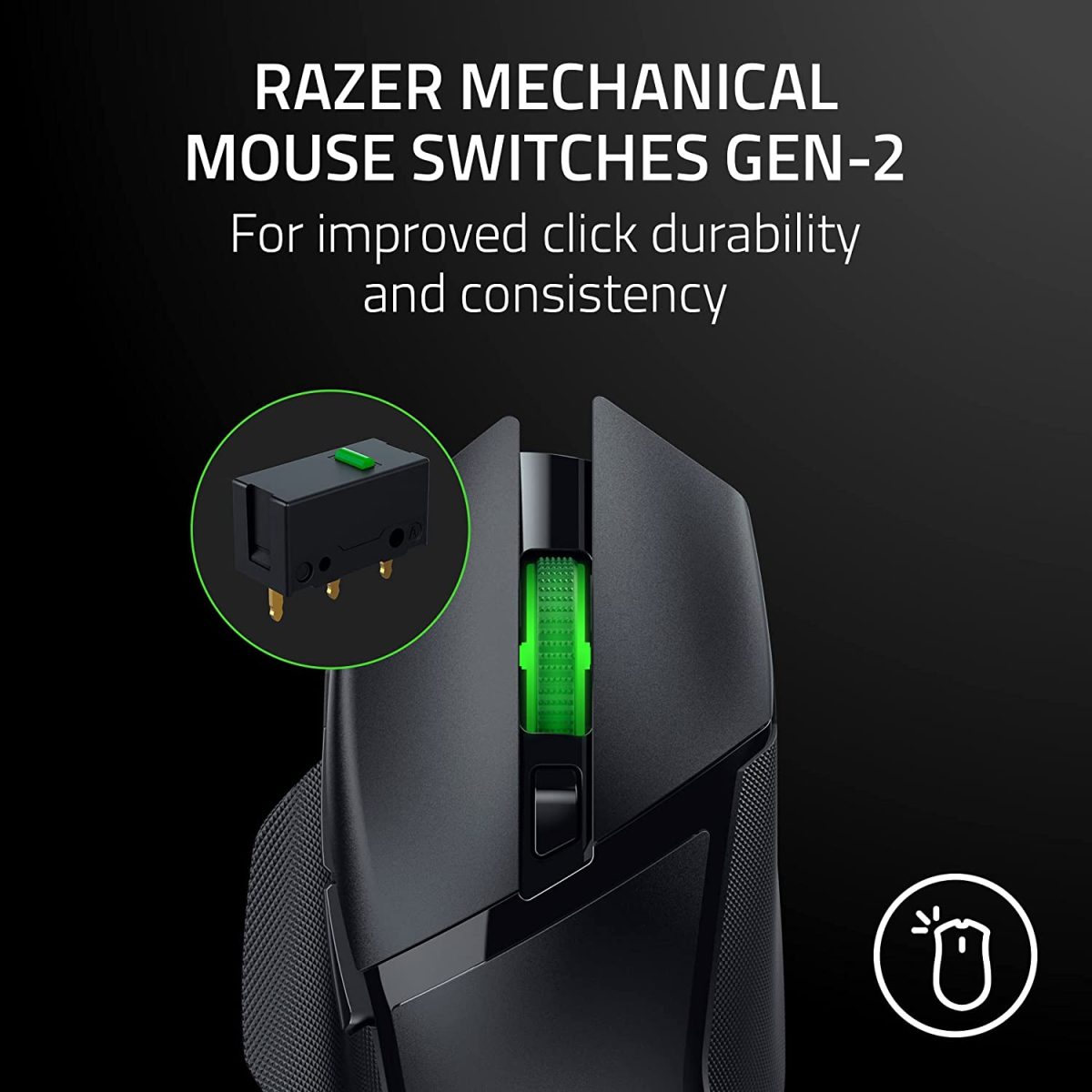 Razer Basilisk V3 X HyperSpeed – Customizable Wireless Gaming Mouse