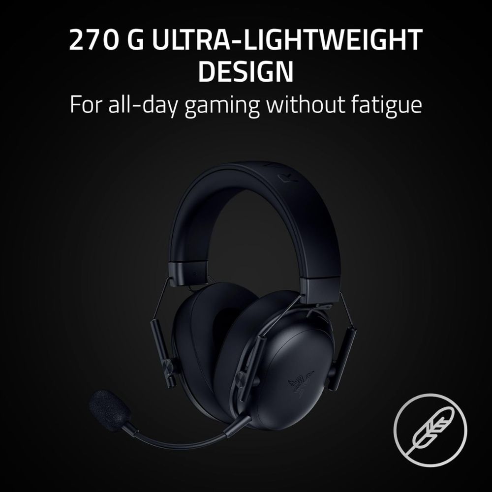 Razer BlackShark V3 X HyperSpeed Wireless Gaming Headset – Black
