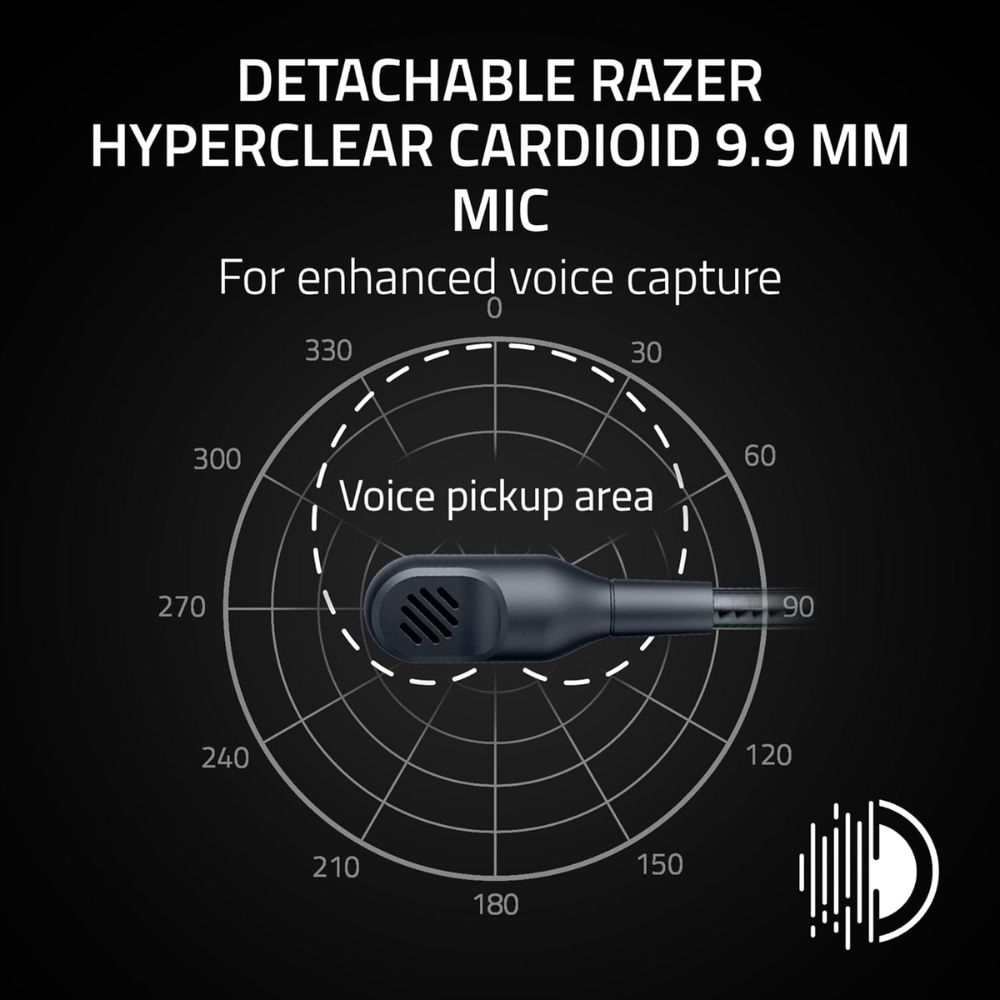 Razer BlackShark V3 X HyperSpeed Wireless Gaming Headset – Black