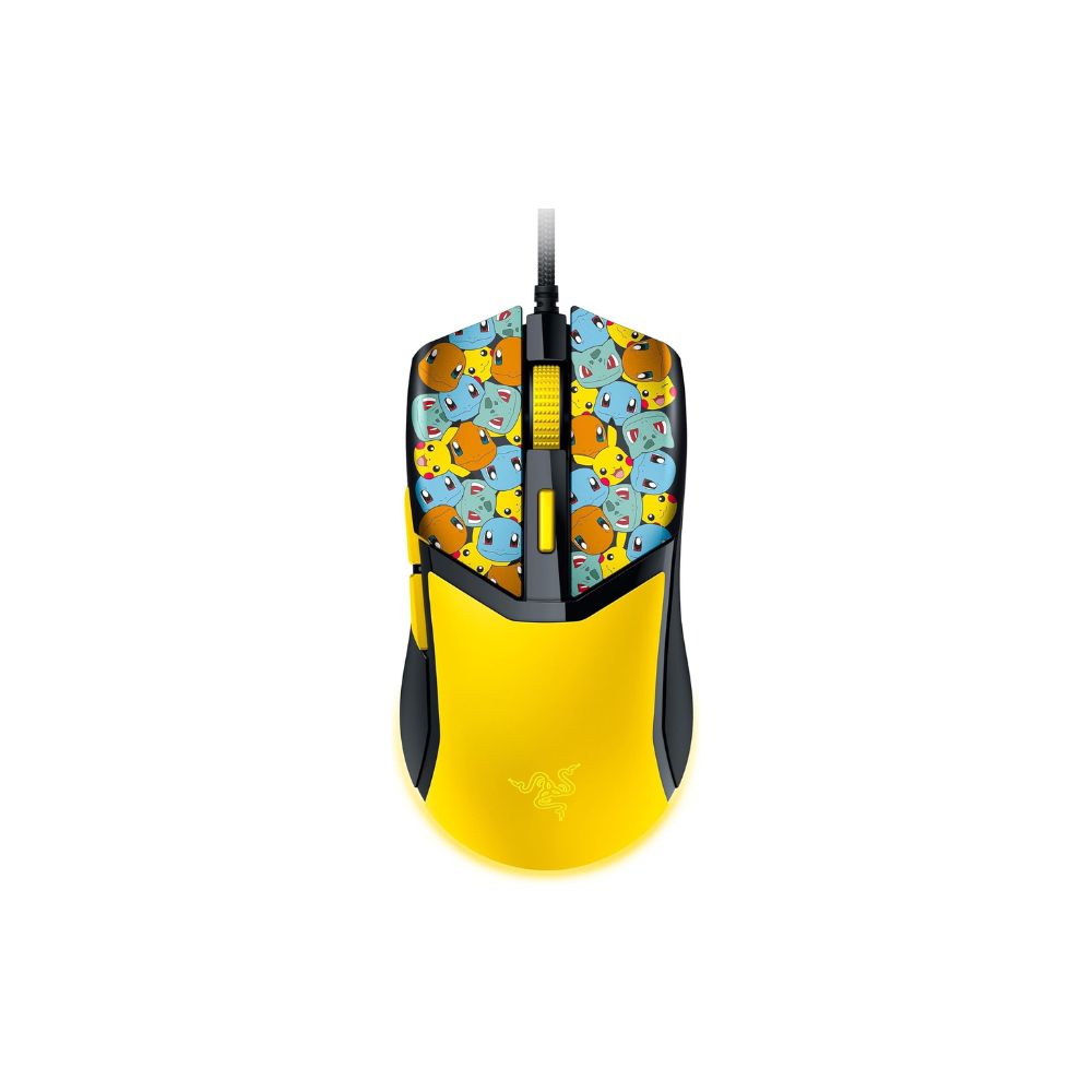 Razer Cobra Pokémon Edition Lightweight Wired Gaming Mouse (Pokémon Kanto Collection)