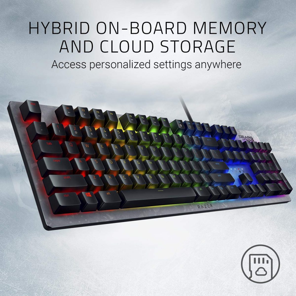 Razer Huntsman Mechanical Gaming Keyboard – Gears of War 5 edition – US Layout