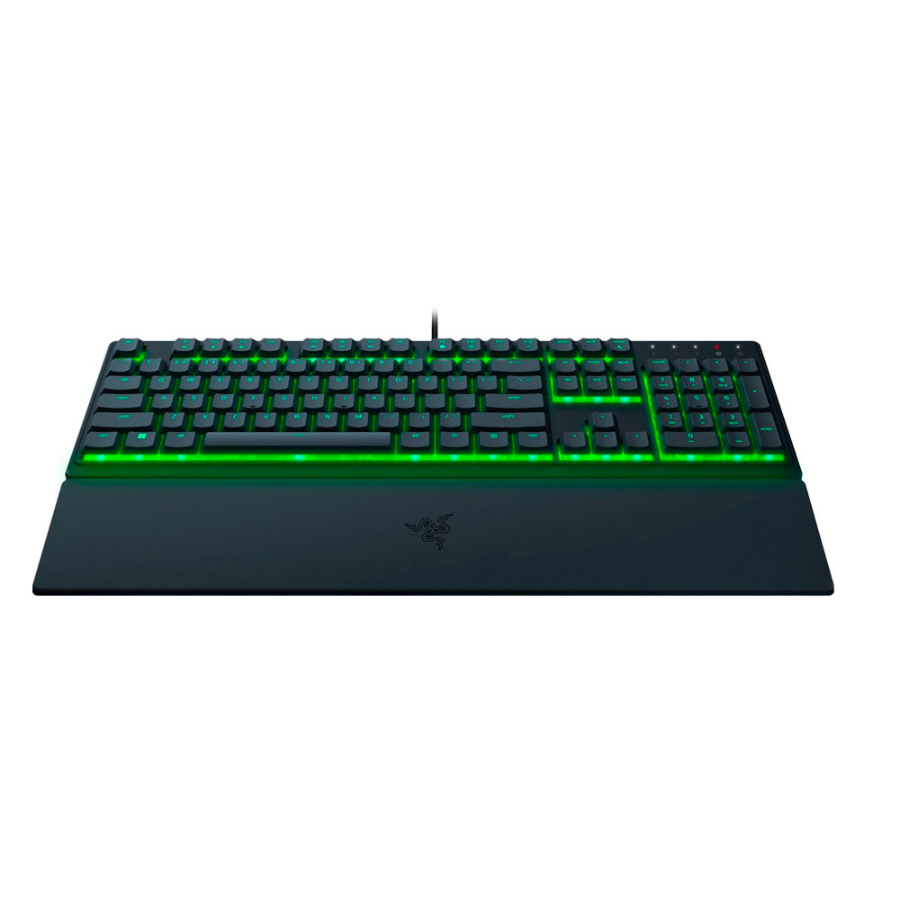 Razer-Ornata V3 X Full-Size Wired Membrane Gaming Keyboard with Chroma RGB Backlighting – Black