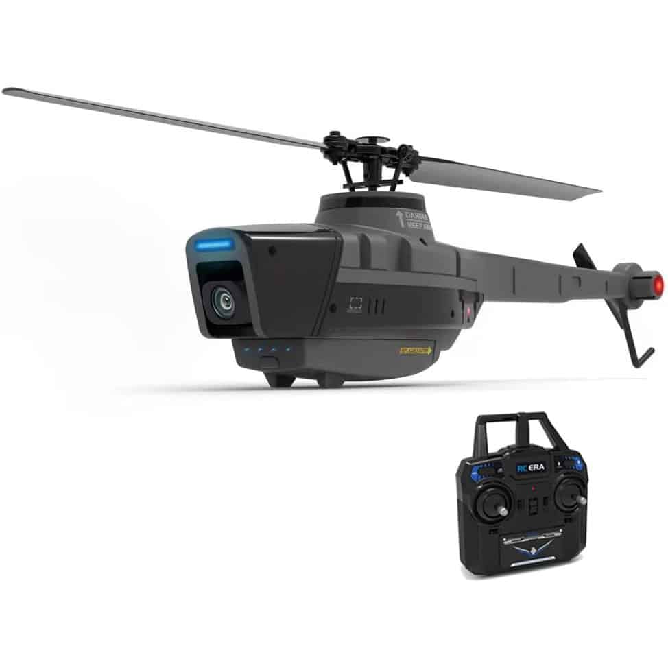 RC Helicopter with Camera for Adults, C128 Ultimate Sentry Drone