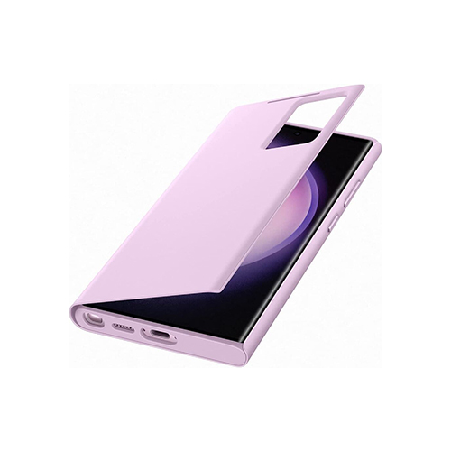 Samsung Galaxy S23 Ultra Smart View Wallet Case Lilac