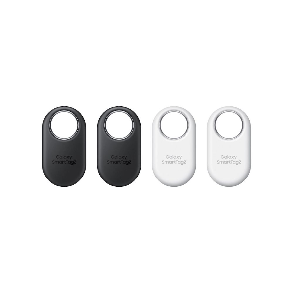Samsung Galaxy SmartTag2 – 4 Pack – Black and White