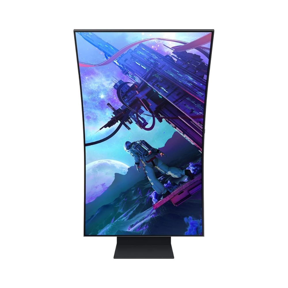 SAMSUNG Odyssey Ark 2nd Gen 55″ 4K UHD 1000R Curved Monitor 165Hz (OB) – LS55CG970NUXEN