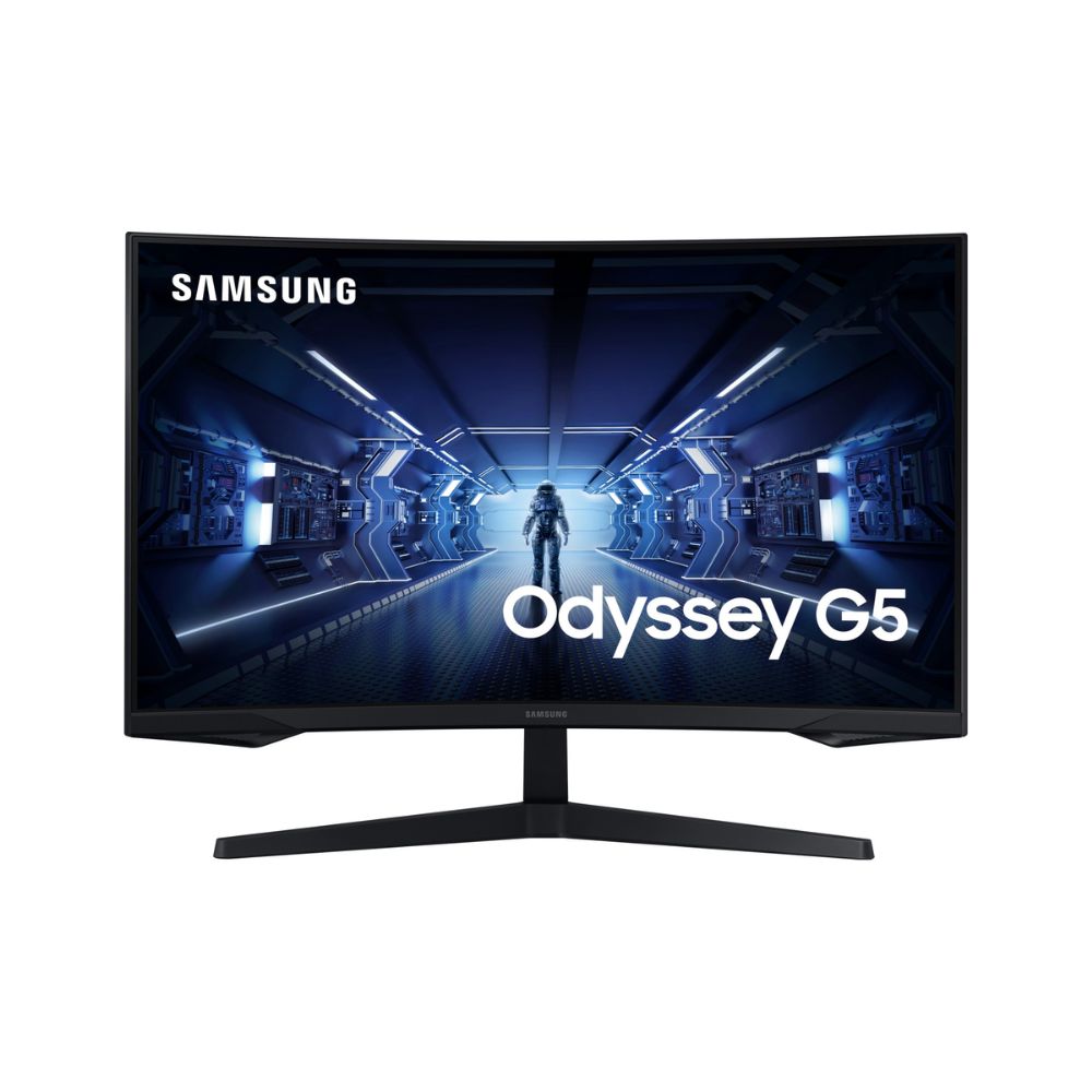 Samsung Odyssey G5 Led Gaming Monitor 32 WQHD Curved 144Hz AMD FreeSync 1ms – LC32G55TQBUXEN