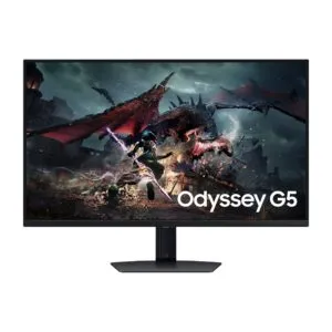Samsung Odyssey G50D 32″ QHD 180Hz 1ms IPS Gaming Monitor with VESA DisplayHDR 400 – Black