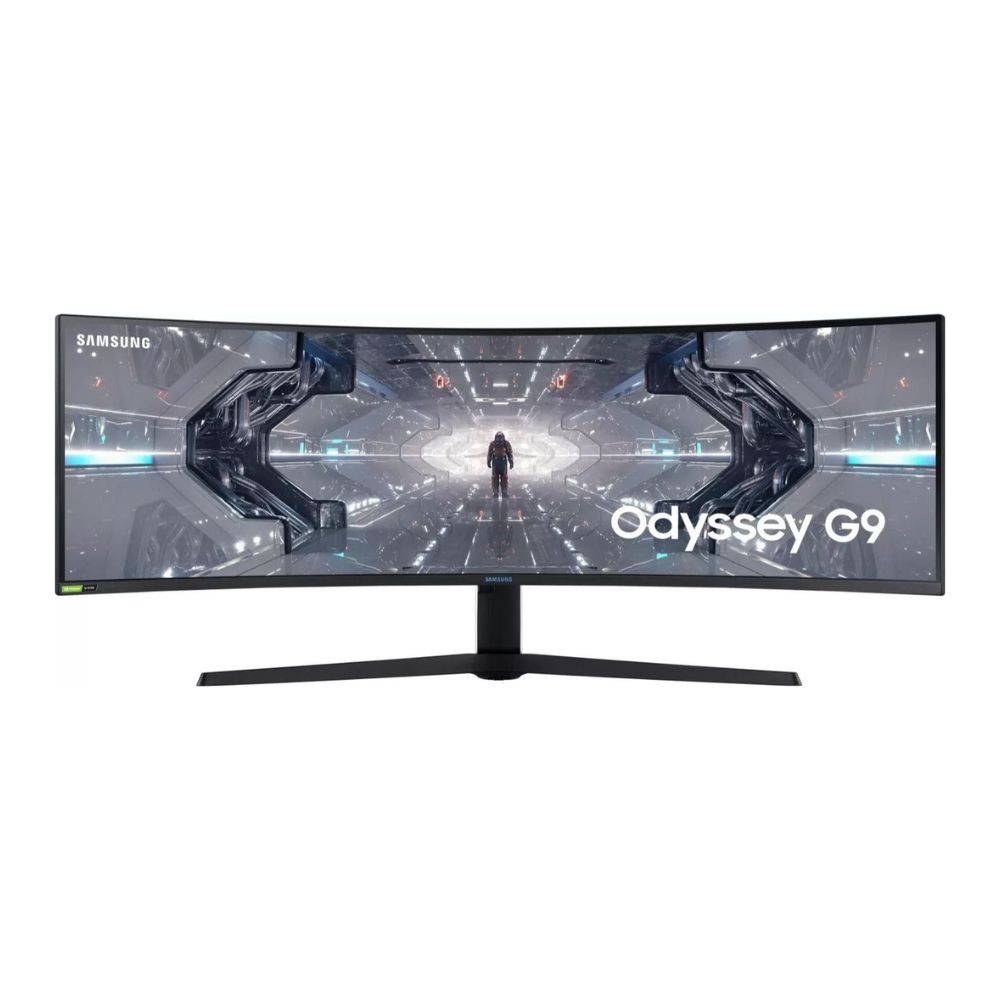 Samsung Odyssey G9 G95T 49″ DQHD 240Hz 1ms 1000R Curved Gaming Monitor with G-Sync & FreeSync Premium Pro