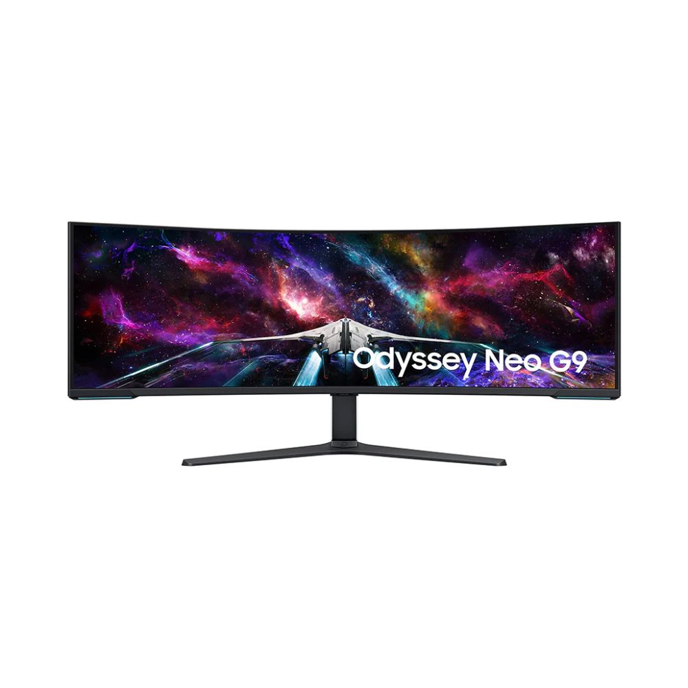 Samsung Odyssey Neo G9 Gaming Monitor 57 Dual-UHD FreeSync Premium Pro 240Hz 1 ms – Curved – LS57CG952NMXUE (OB)