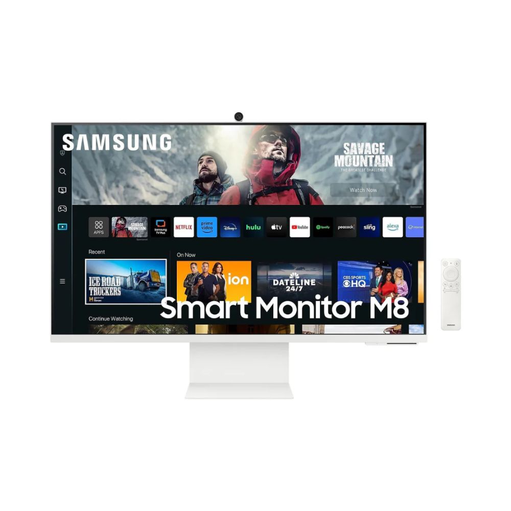 Samsung Smart Monitor M8 4K – 32″Flicker Free 60Hz 4 ms – LS32CM801UUXEN – Business Monitor