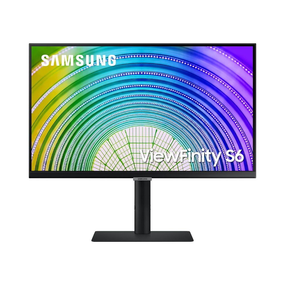 Samsung ViewFinity S6 Monitor 24″ QHD Flicker Free 75Hz 5 ms – LS24A60PUCUXEN