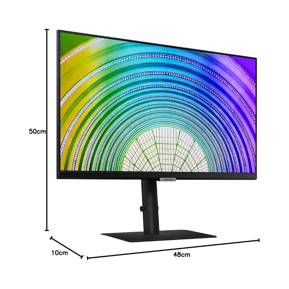 Samsung ViewFinity S6 Monitor 24″ QHD Flicker Free 75Hz 5 ms – LS24A60PUCUXEN