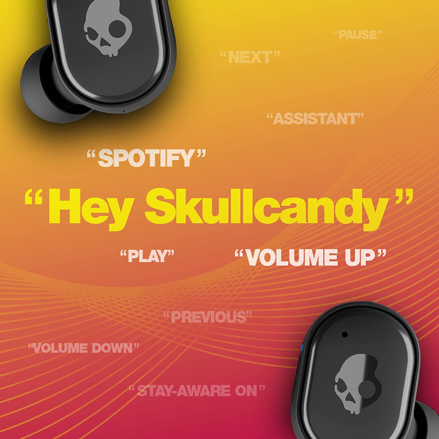 Skullcandy Grind True Wireless In-Ear Earbuds – True Black