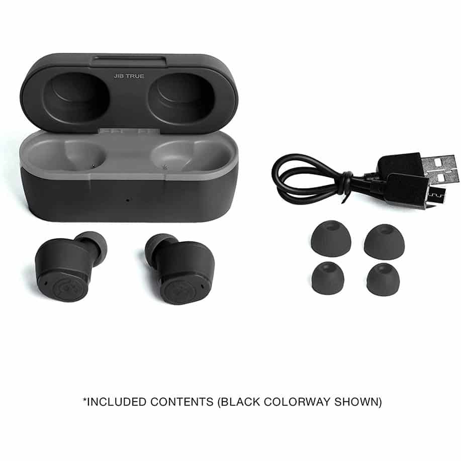 Skullcandy Jib True Wireless in-Ear Earbuds – Light Grey/Blue -Black