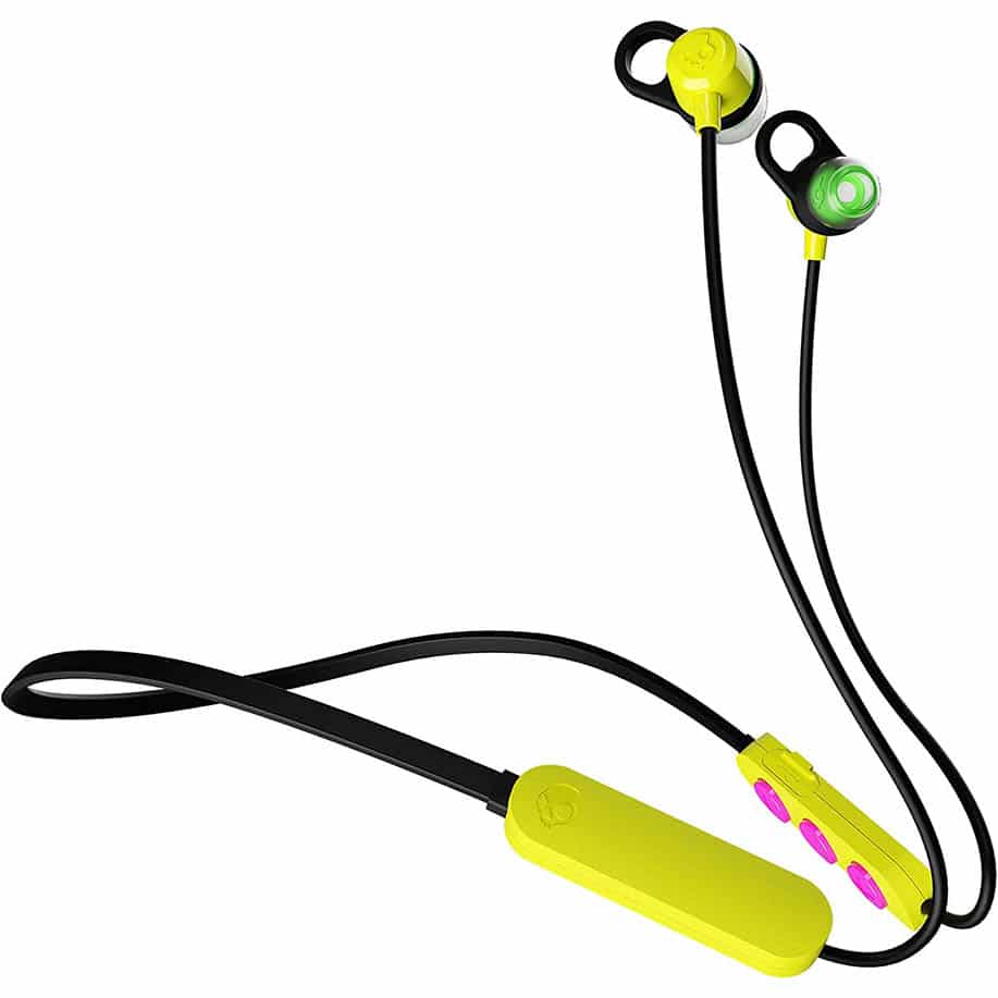 Skullcandy Jib+ Wireless in-Ear Earbud – Bleached Blue / Electric Yellow