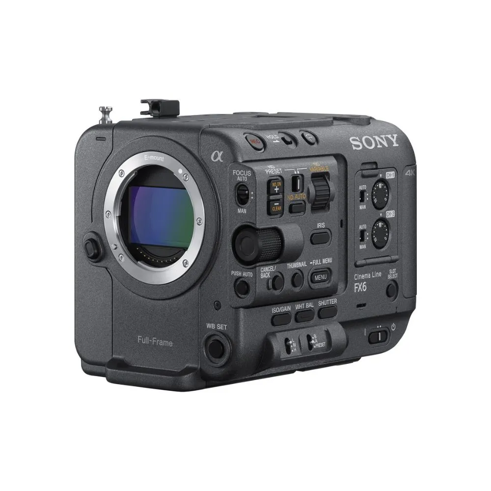 Sony FX6 Full-Frame Cinema Camera (Body Only)