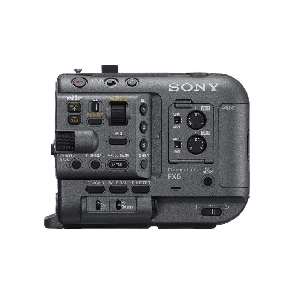 Sony FX6 Full-Frame Cinema Camera (Body Only)