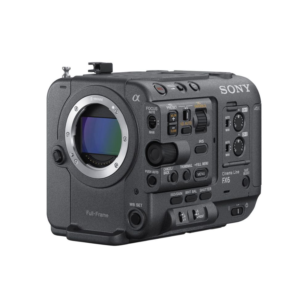 Sony FX6 Full-Frame Cinema Camera (Body Only)