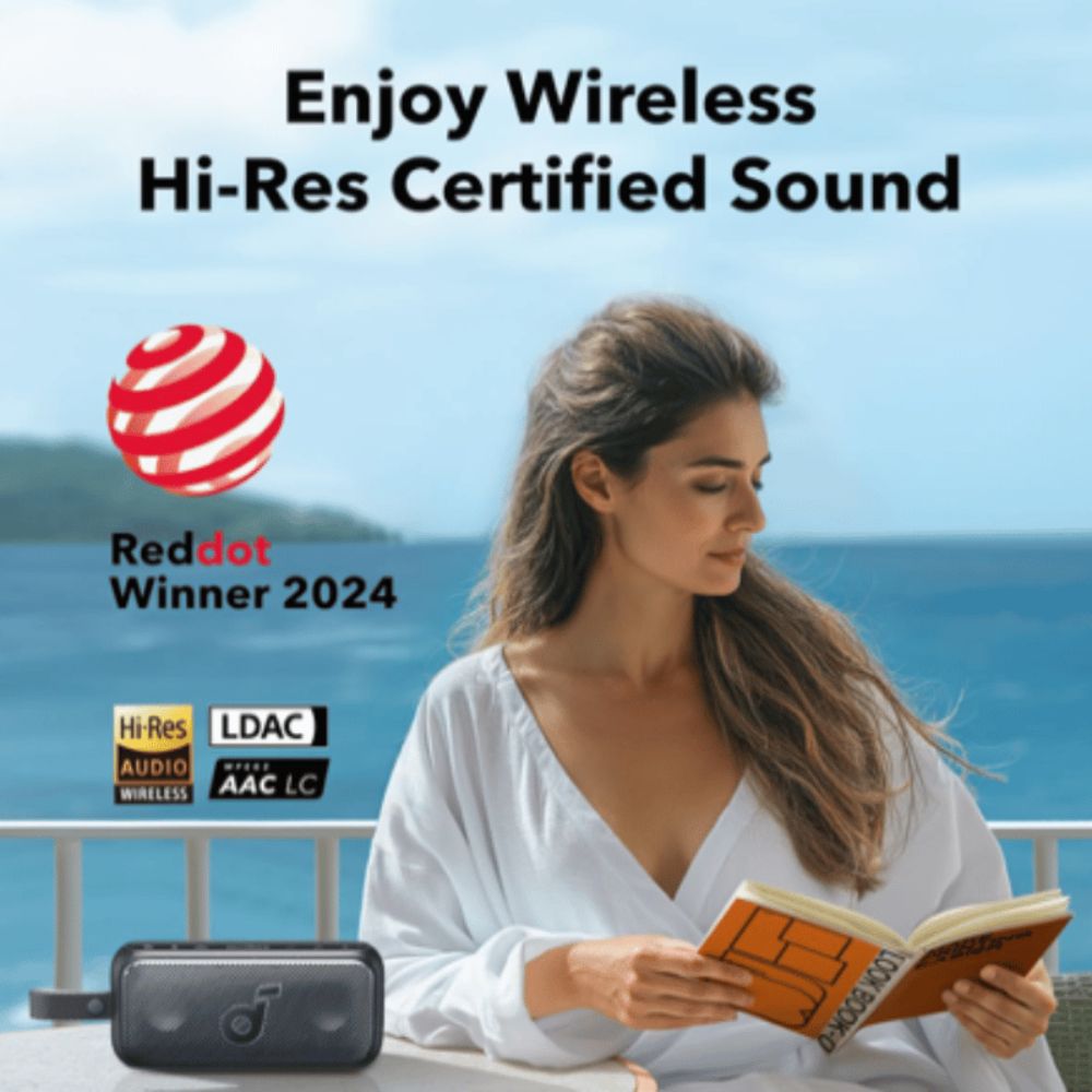 Soundcore Motion 300 Wireless Hi-Res Portable Speaker with BassUp