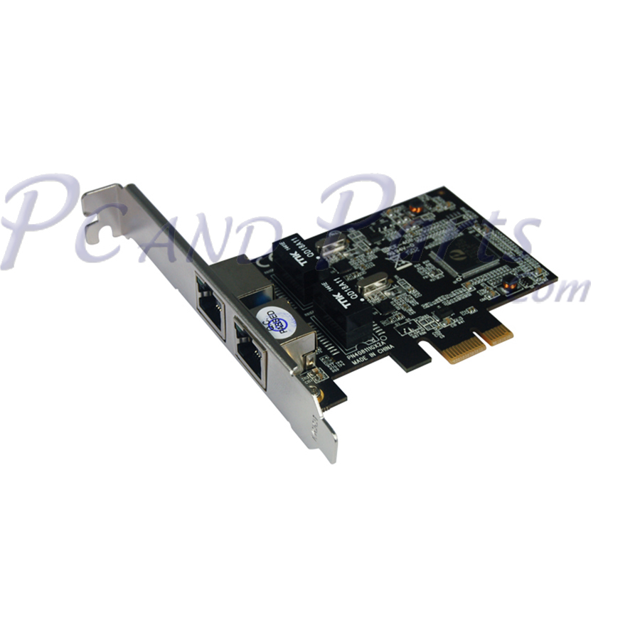 StLab N-381 Gigabit PCIe Dual Ports LAN Card