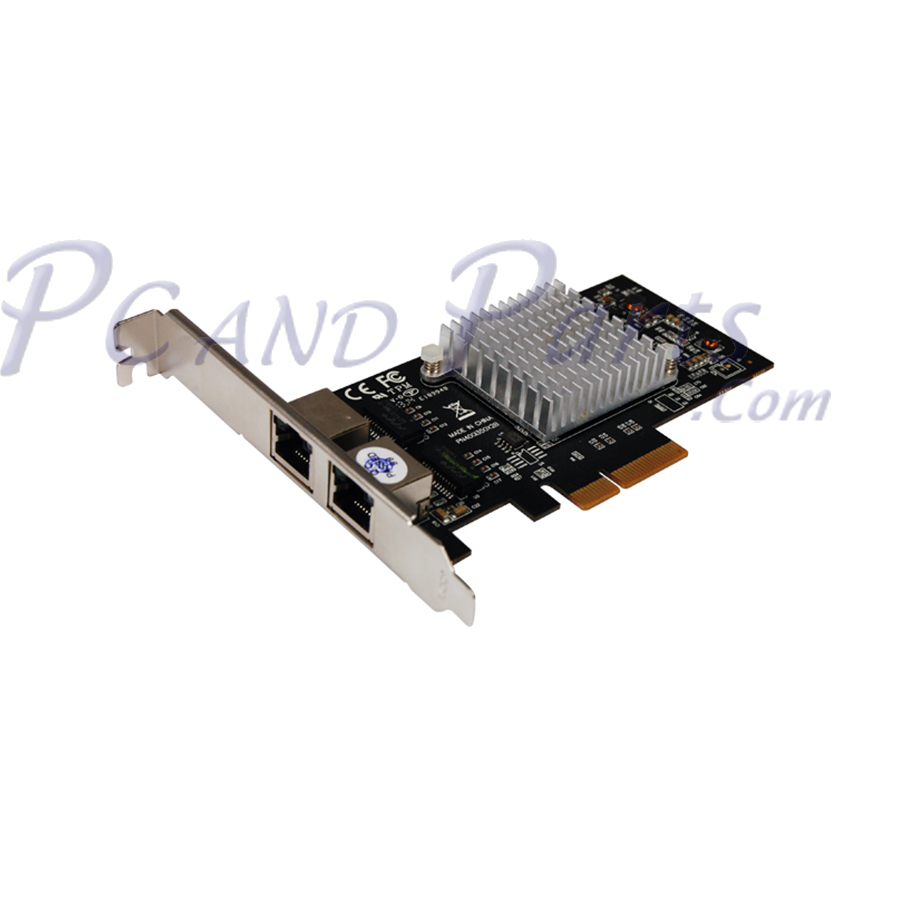 StLab N-390 Gigabit PCIe Dual Ports LAN Card