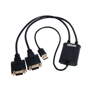StLab U-700 USB 2.0 to 2P Serial Adapter