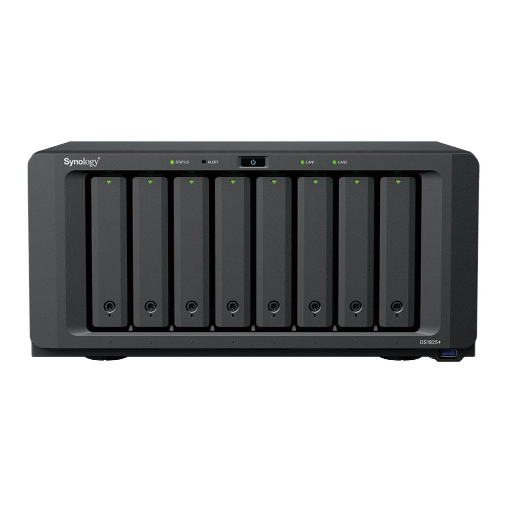 Synology DiskStation DS1825+ | High-Capacity 8-Bay Versatile Storage