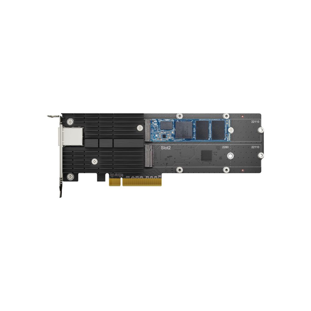 Synology E10M20-T1 M.2 SSD & 10GbE Combo Adapter Card