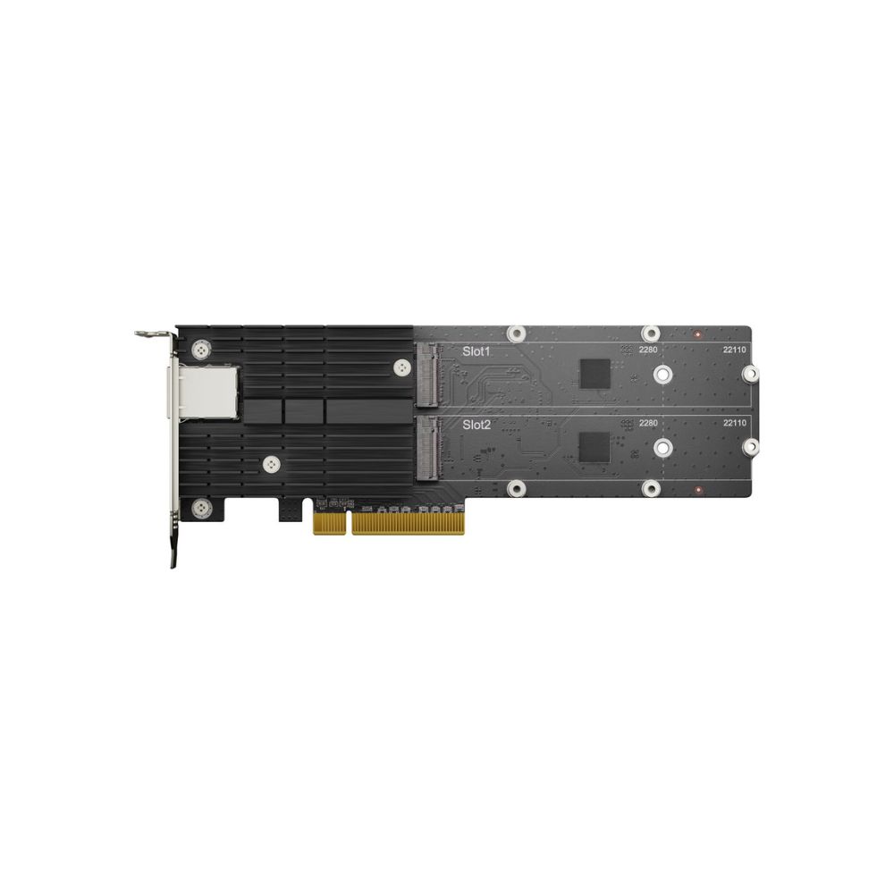 Synology E10M20-T1 M.2 SSD & 10GbE Combo Adapter Card
