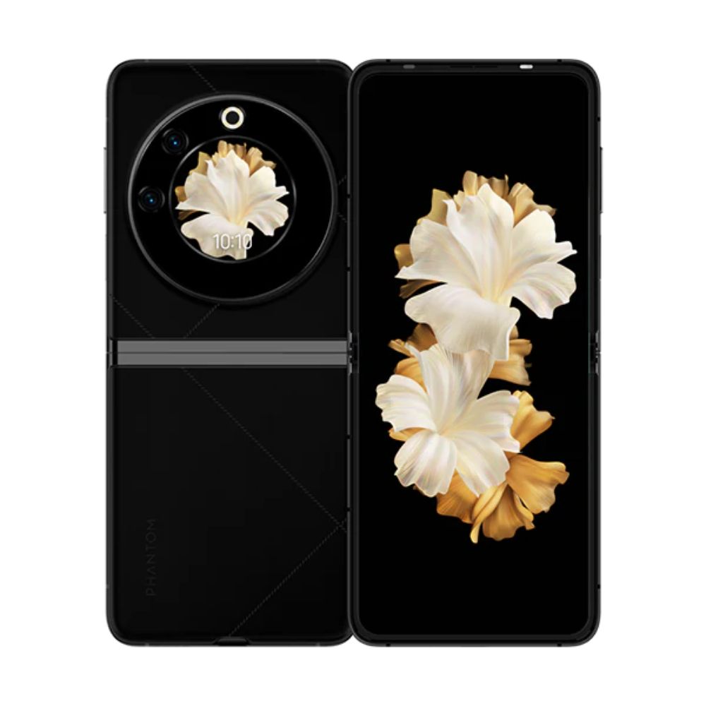 Tecno Phantom V Flip 5G – 8GB – 256GB – Iconic Black