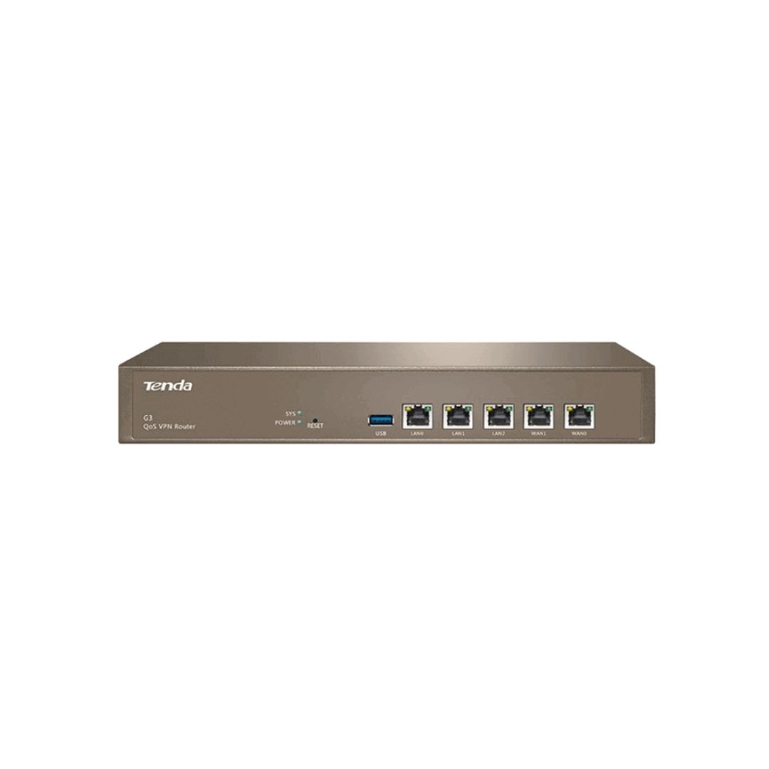 Tenda G3 QoS VPN Router Multi-WAN AP Management Gigabit